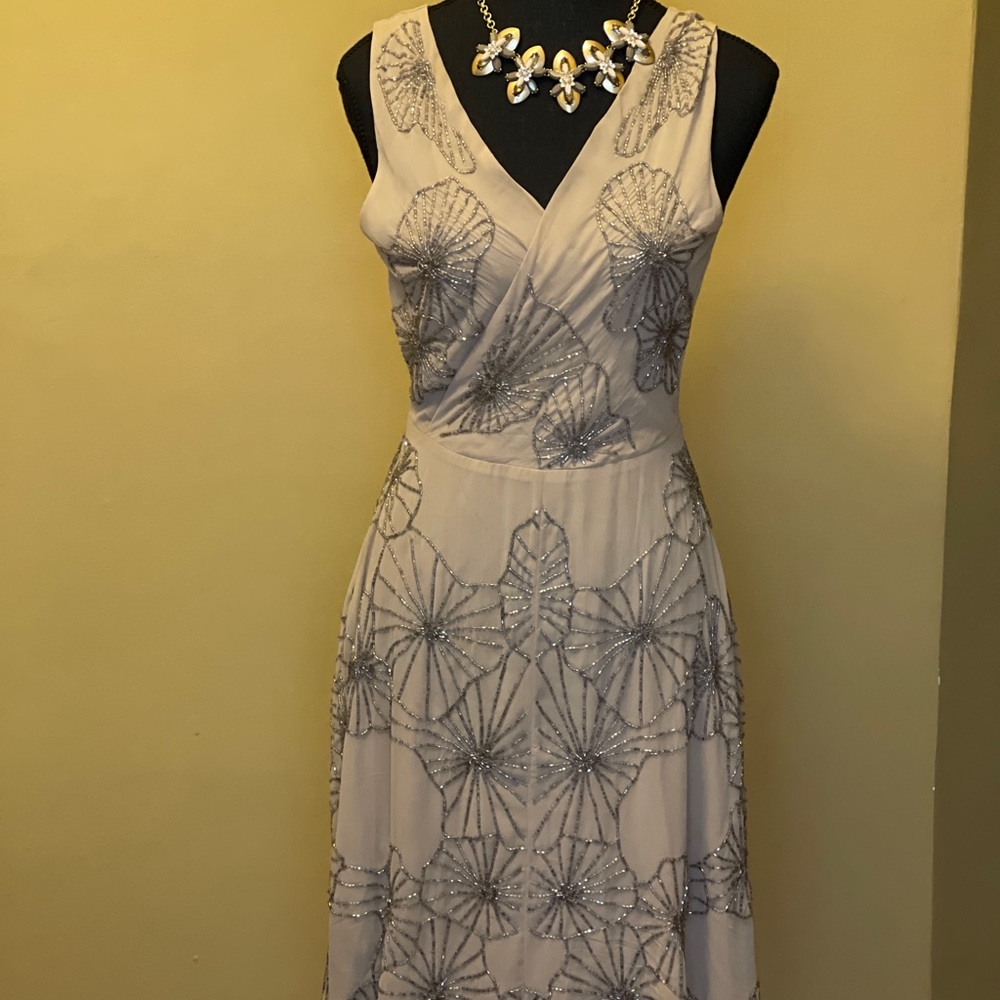Beaded elegant dress